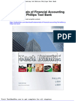 Dwnload Full Fundamentals of Financial Accounting 3rd Edition Phillips Test Bank PDF