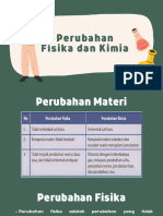 Perubahan Fisika, Kimia