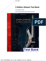 Dwnload Full Calculus 8th Edition Stewart Test Bank PDF