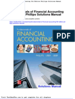Dwnload Full Fundamentals of Financial Accounting 5th Edition Phillips Solutions Manual PDF
