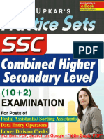 10 Practice Sets PDF in English For SSC CHSL 2022
