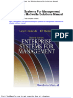 Dwnload Full Enterprise Systems For Management 2nd Edition Motiwalla Solutions Manual PDF