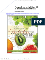 Dwnload Full Wardlaws Perspectives in Nutrition 9th Edition Byrd Bredbenner Test Bank PDF