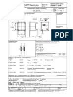 Transformator ZKB172112 Vac Datasheet