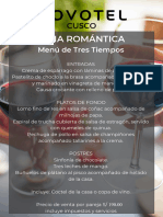 Cena Romántica 20233