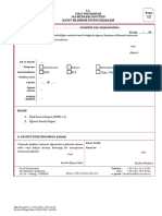 FORM-12 en Son KAYIT SİLDİRME İSTEM DİLEKÇESİ