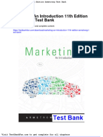 Dwnload Full Marketing An Introduction 11th Edition Armstrong Test Bank PDF