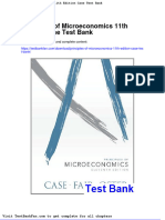 Dwnload Full Principles of Microeconomics 11th Edition Case Test Bank PDF
