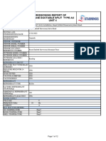 Commissioning Checklist Format