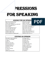 Expressions For SPM Speaking Test