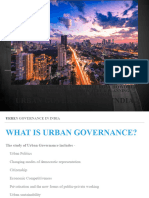 Urban Governance in India