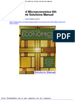 Dwnload Full Principles of Microeconomics 6th Edition Frank Solutions Manual PDF