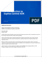 CE4505 4.0v1 An Introduction To Sophos Central XDR