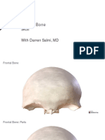 Slides Anatomy Frontal Bone