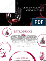 Clasificación de Vinos en Chile