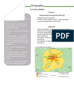 Géographie, Aires Urbaines