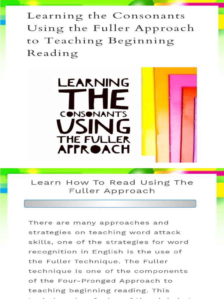 Fuller approach pdf