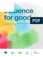 Influence for Good How Highly Resourced Individuals Could Work Towards Positive Systemic Change