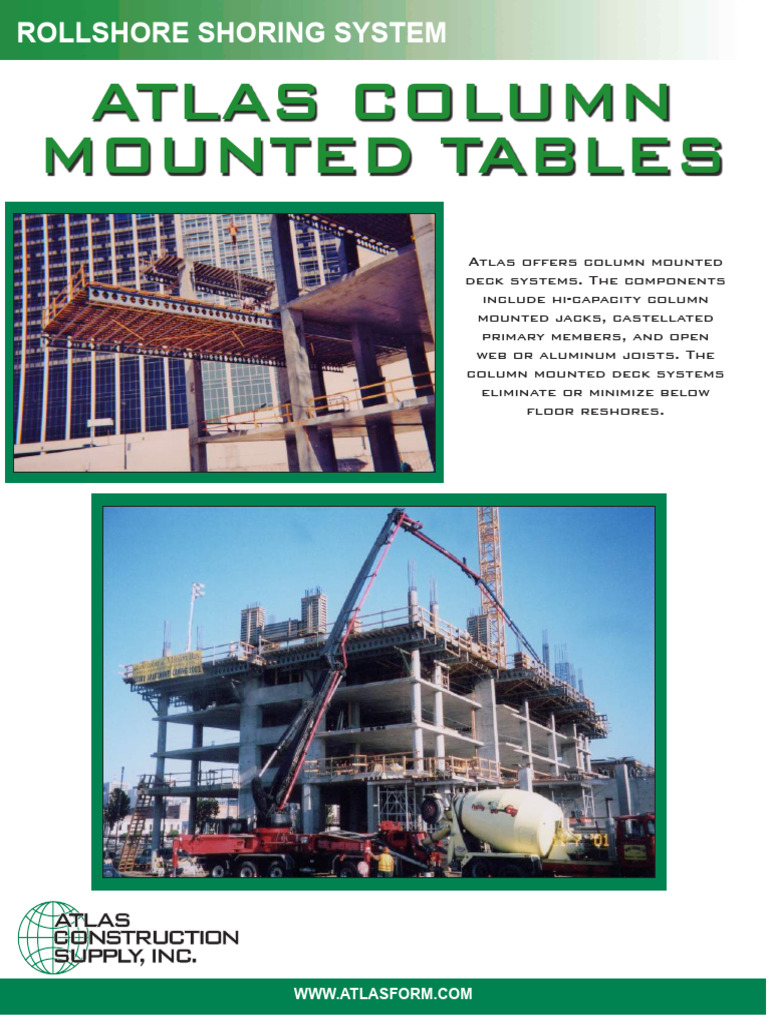 Column Mounted Table Forms | PDF