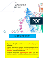 Bab 7 - Faktor-Faktor Kepemimpinan Dalam Organisasi