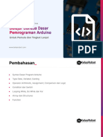 Pelatihan Arduino - Pemrograman Dasar Arduino