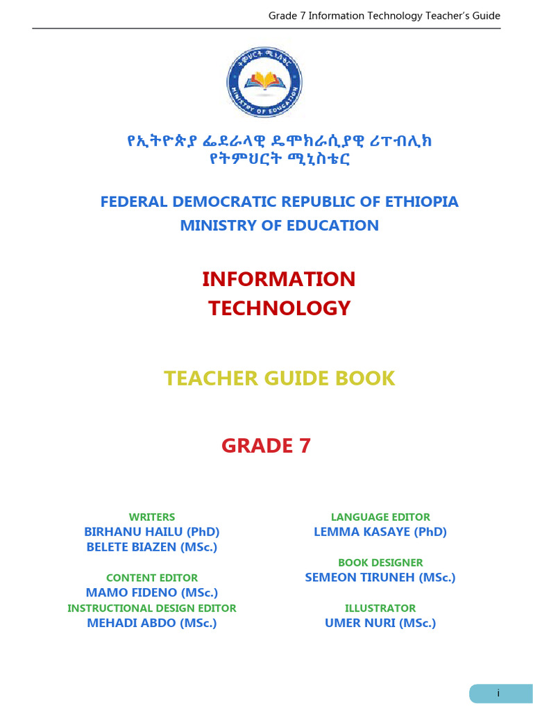 It Grade 7 Teachers Guidezero Draft Pdf Input Output Information