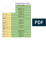 Past Paper Schedule - Igcse GP 2023-24