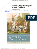 Dwnload Full Western Civilization A Brief History 9th Edition Spielvogel Test Bank PDF