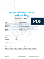 16.2 The - Gas - Exchange - System - and - Smoking Cie Ial Biology QP Theory Unlocked Unlocke