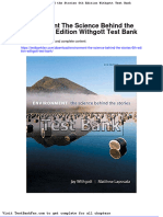 Dwnload Full Environment The Science Behind The Stories 6th Edition Withgott Test Bank PDF