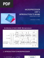 MICprocessor Unit 1