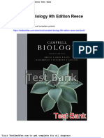 Dwnload Full Campbell Biology 9th Edition Reece Test Bank PDF