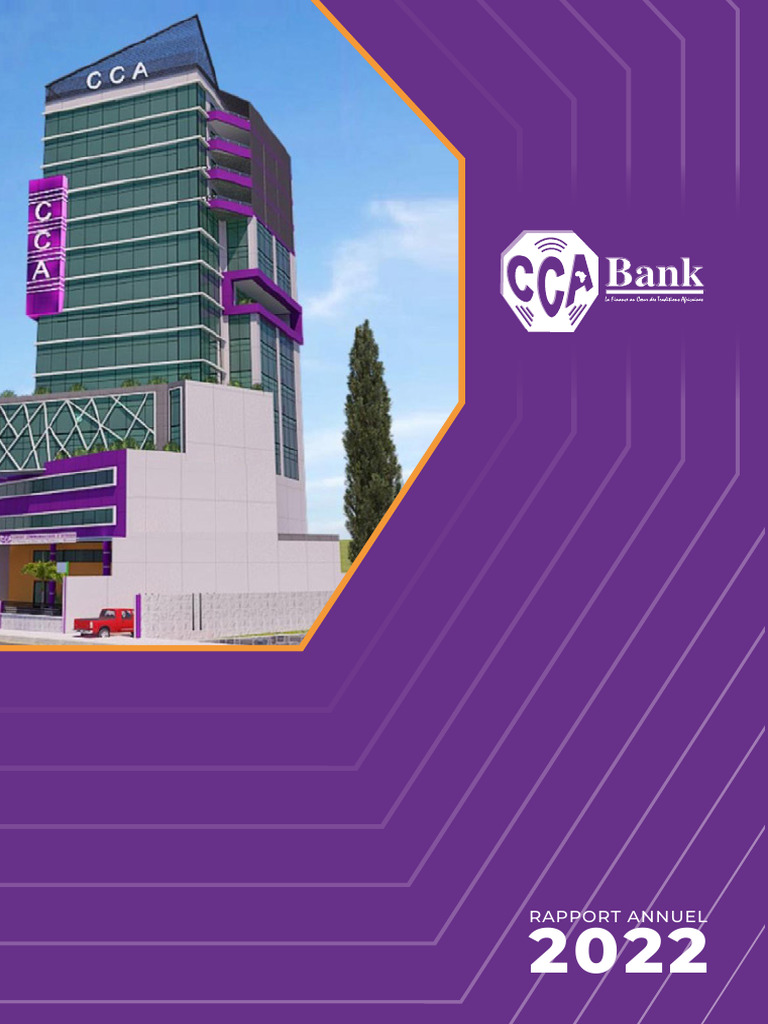 Cca Bank Rapport Annuel 2022 FR | PDF | Banques | Inflation