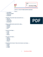 Soal Tematik Kelas 3 Tema 6 Subtema 1