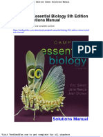 Dwnload Full Campbell Essential Biology 5th Edition Simon Solutions Manual PDF