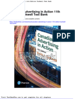 Dwnload Full Canadian Advertising in Action 11th Edition Tuckwell Test Bank PDF