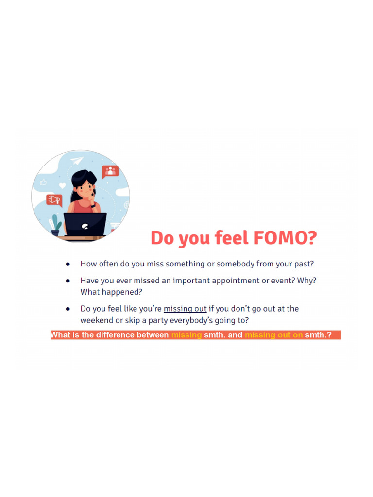 Fomo | PDF