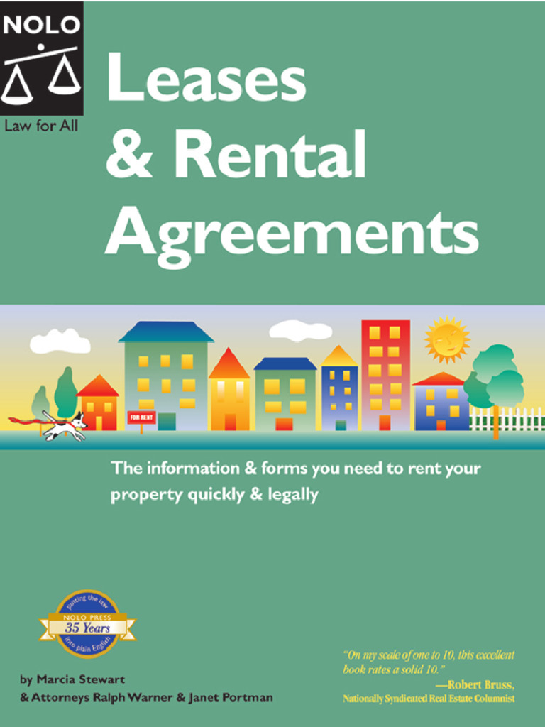 Leases & Rental Agreements 6th Edition (PDFDrive) | PDF | Lease ...