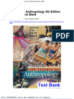 Dwnload Full Essence of Anthropology 4th Edition Haviland Test Bank PDF
