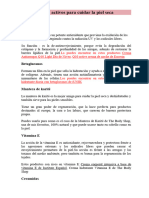 Los Principios Activos para Cuidar La Piel Seca