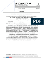 Modifica Ley de Control de Armas PENAS ALTA EN LUGARES CONCURRIDOS