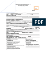 Planilla de Incripcion Definitiva