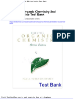 Dwnload Full Essential Organic Chemistry 2nd Edition Bruice Test Bank PDF