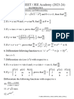 Continuity and Differentiability