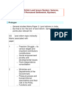 Land Reforms 1