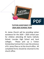 Tuition Assistance - 2024-2025