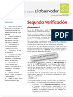 03 Boletín -El Observador- Enero 2011 (Verificaciones)