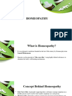 Homeopathy