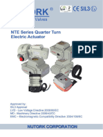 NTE Series Electric Actuator Catalogo 2019