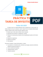 Práctica T3 Tarea de Investigación